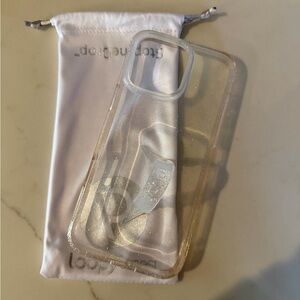 Loopy Case Transparent Sparkle Phone Cover